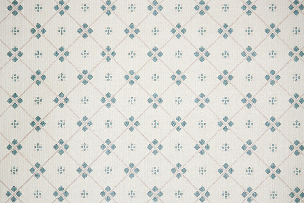 1980s Geometric Vintage Wallpaper
