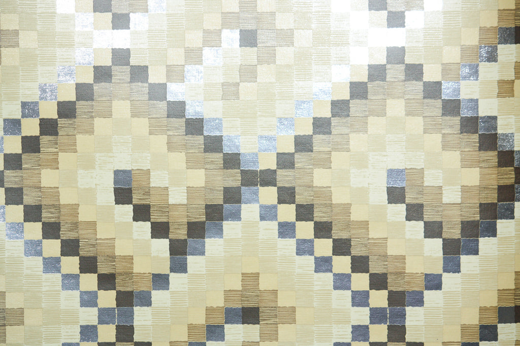 1970s Geometric Vintage Wallpaper
