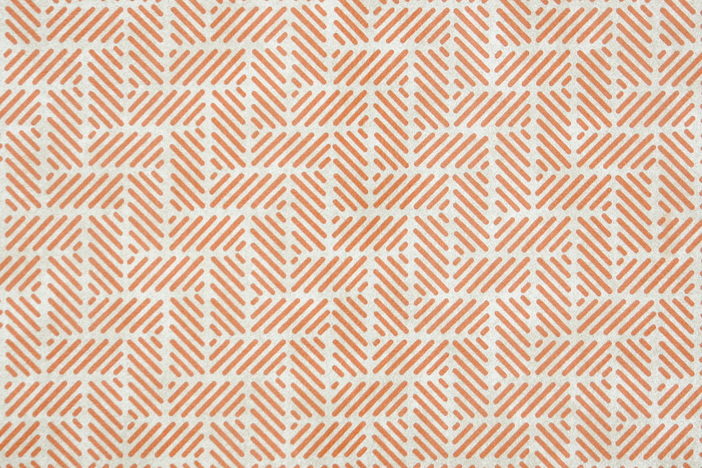 1970s Geometric Vinyl Vintage Wallpaper