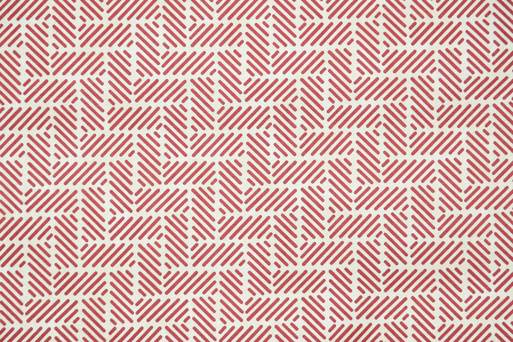 1970s Geometric Vinyl Vintage Wallpaper