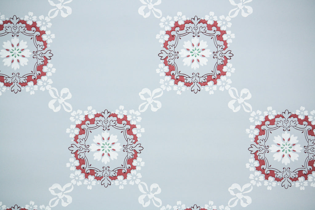1950s Geometric Vintage Wallpaper