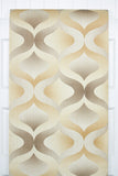 1970s Geometric Vintage Wallpaper