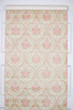 1970s Damask Vintage Wallpaper