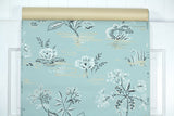 1950s Bathroom Vintage Wallpaper