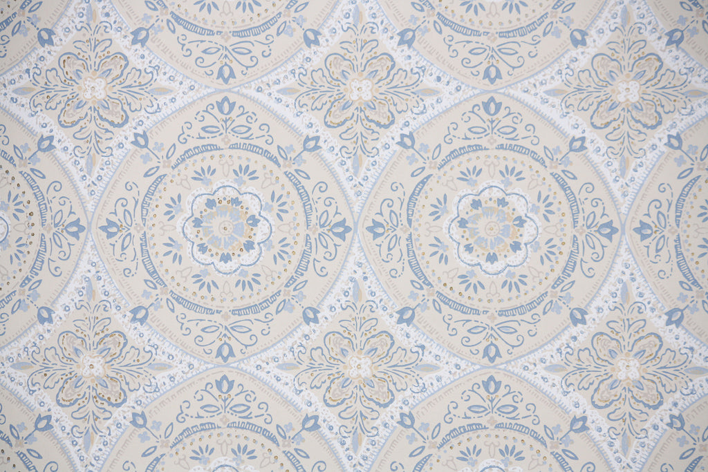 1960s Geometric Vintage Wallpaper