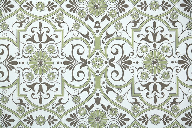 1970s Geometric Vintage Wallpaper
