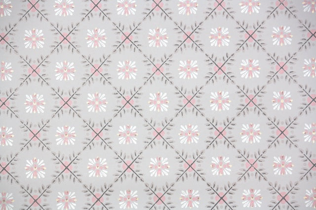 1950s Geometric Vintage Wallpaper
