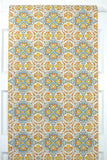 1970s Geometric Vintage Wallpaper