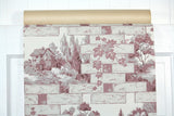 1950s Scenic Vintage Wallpaper