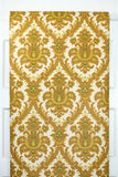 1970s Damask Vintage Wallpaper