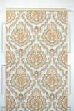 1970s Damask Vintage Wallpaper