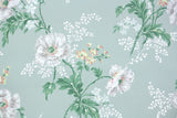 1950s Floral Vintage Wallpaper