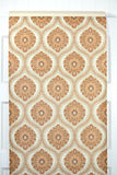 1970s Geometric Damask Vintage Wallpaper