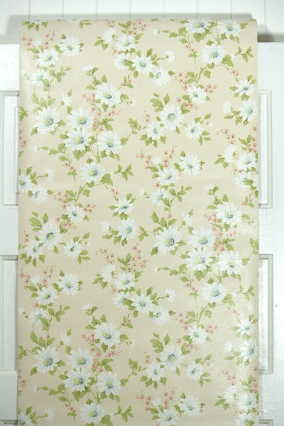1960s Floral Vintage Wallpaper – Hannah's Treasures Vintage
