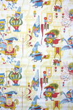 1970s Childrens Vinyl Vintage Wallpaper