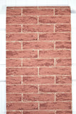 1960s Faux Brick Vintage Wallpaper