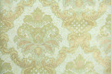 1970s Damask Vintage Wallpaper