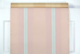 1940s Stripe Vintage Wallpaper