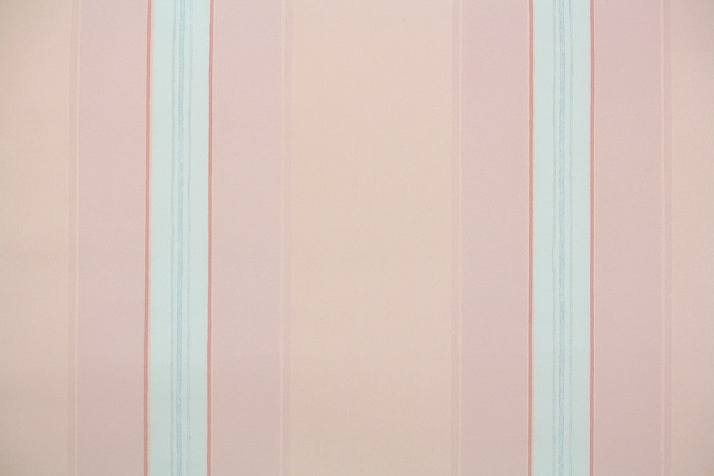 1940s Stripe Vintage Wallpaper