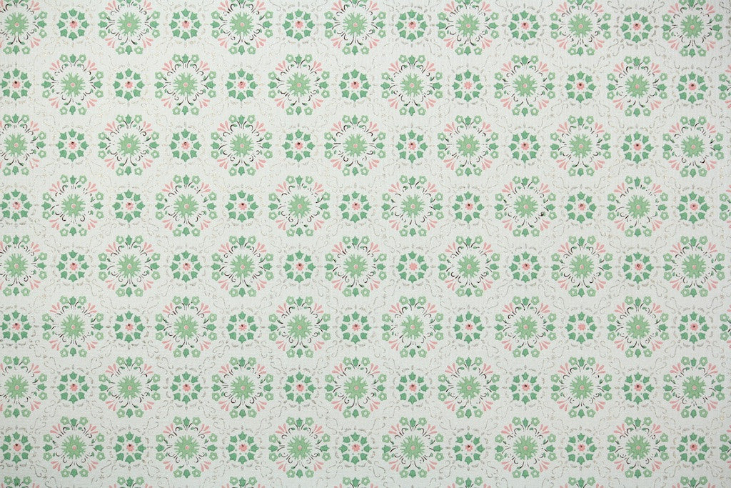 1950s Geometric Vintage Wallpaper