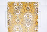 1970s Damask Vintage Wallpaper