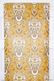 1970s Damask Vintage Wallpaper
