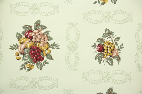 1940s Kitchen Vintage Wallpaper