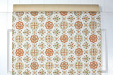 1960s Geometric Vintage Wallpaper