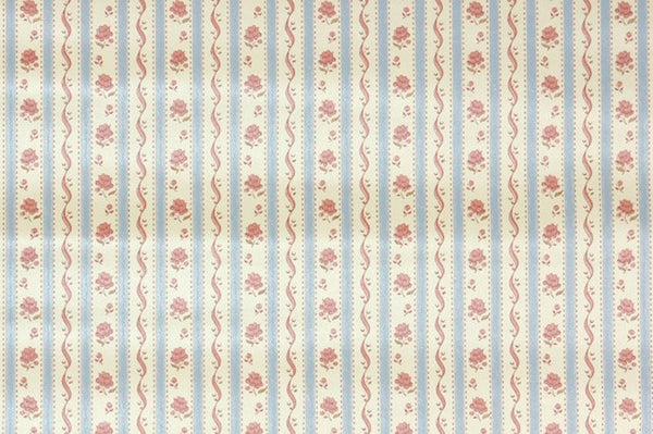 ロンパース・カバーオール 80 house on the hill Flower Stripe Small Rose Stripe Wallpaper - Amazon.com