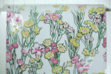 1970s Floral Mylar Vintage Wallpaper
