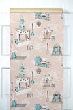 1950s Kitchen Vintage Wallpaper