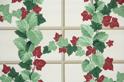 1940s Kitchen Vintage Wallpaper