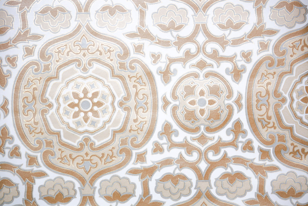 1970s Geometric Vintage Wallpaper