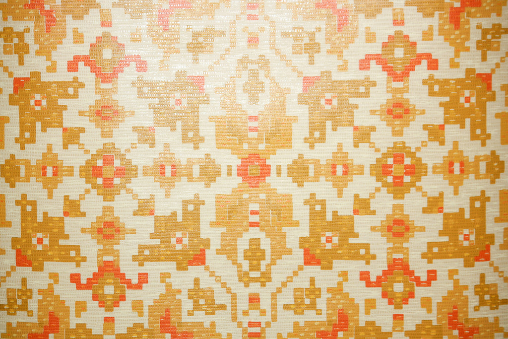 1970s Geometric Vintage Wallpaper