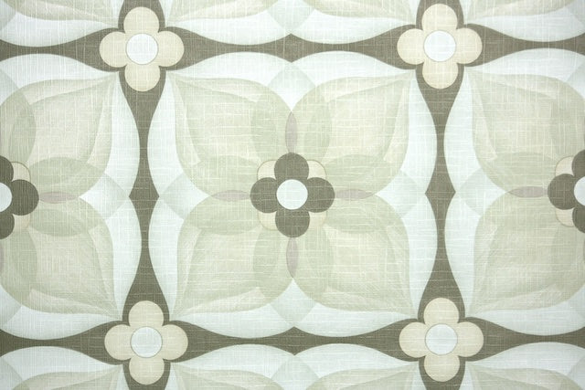 1970s Geometric Vintage Wallpaper