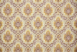 1960s Damask Vintage Wallpaper