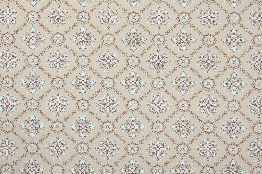 1950s Geometric Vintage Wallpaper