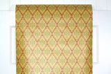 1970s Damask Vintage Wallpaper