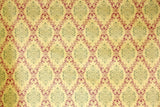 1970s Damask Vintage Wallpaper