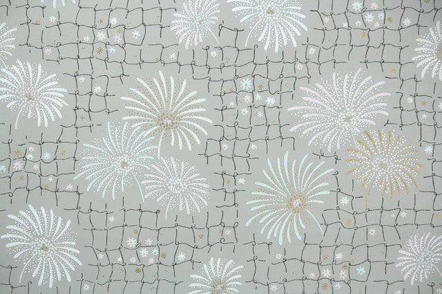 1950s Geometric Vintage Wallpaper
