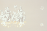 1950s Scenic Vintage Wallpaper
