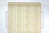 1980s Floral Vintage Wallpaper