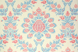 1970s Damask Vintage Wallpaper