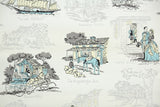 1950s Scenic Vintage Wallpaper