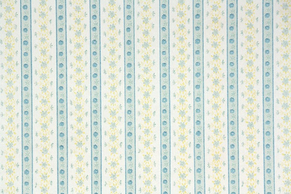 ロンパース・カバーオール 80 house on the hill Flower Stripe 1980s | 1990s Floral Stripe Vintage Wallpaper – Hannah's