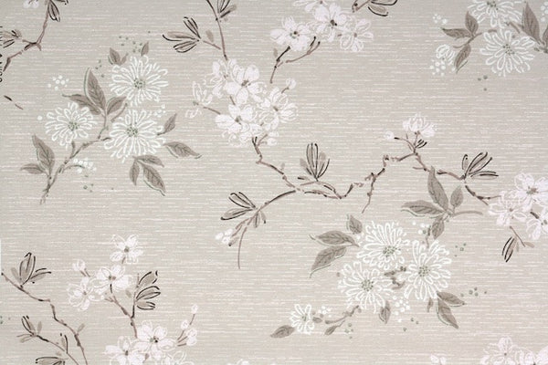 1950s Floral Vintage Wallpaper – Hannah's Treasures Vintage Wallpaper