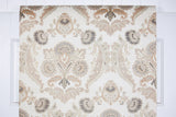 1960s Damask Vintage Wallpaper