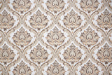 1960s Damask Vintage Wallpaper