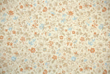 1960s Floral Vintage Wallpaper