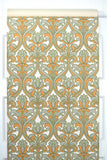 1960s Damask Vintage Wallpaper